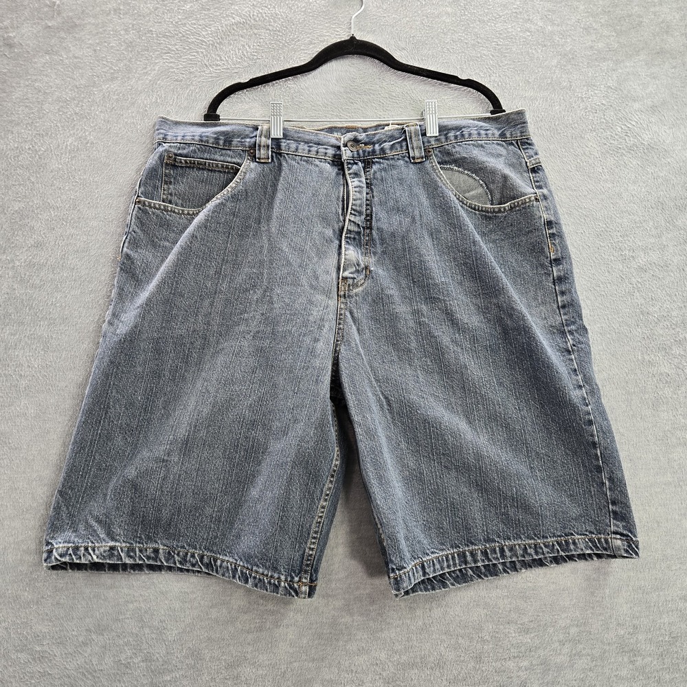 Anchor Blue Men Shorts 40 Denim Easy Baggy Skater Y2K 11" Inseam